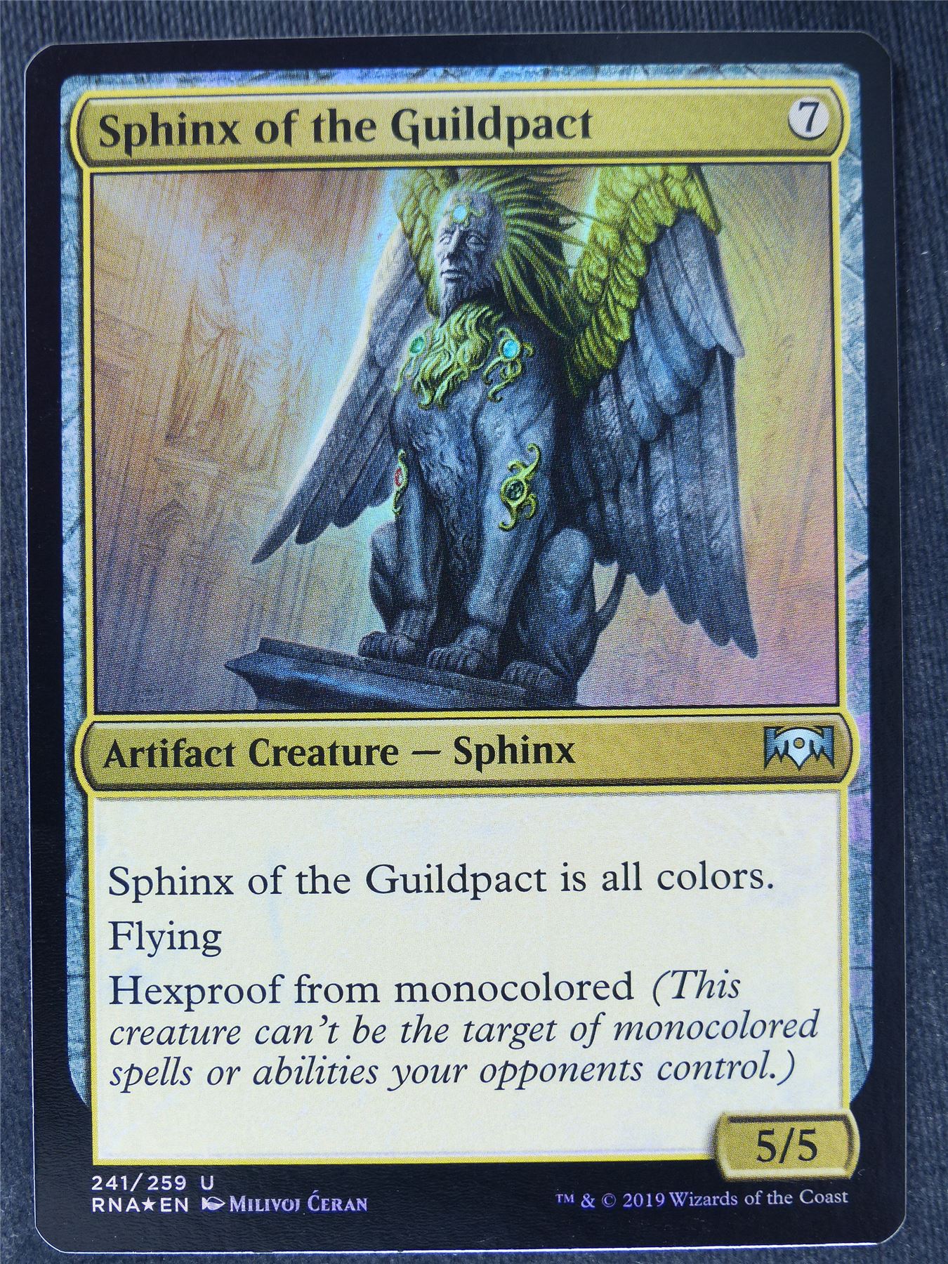Sphinx of the Guildpact Foil - Mtg Magic Cards #1IM