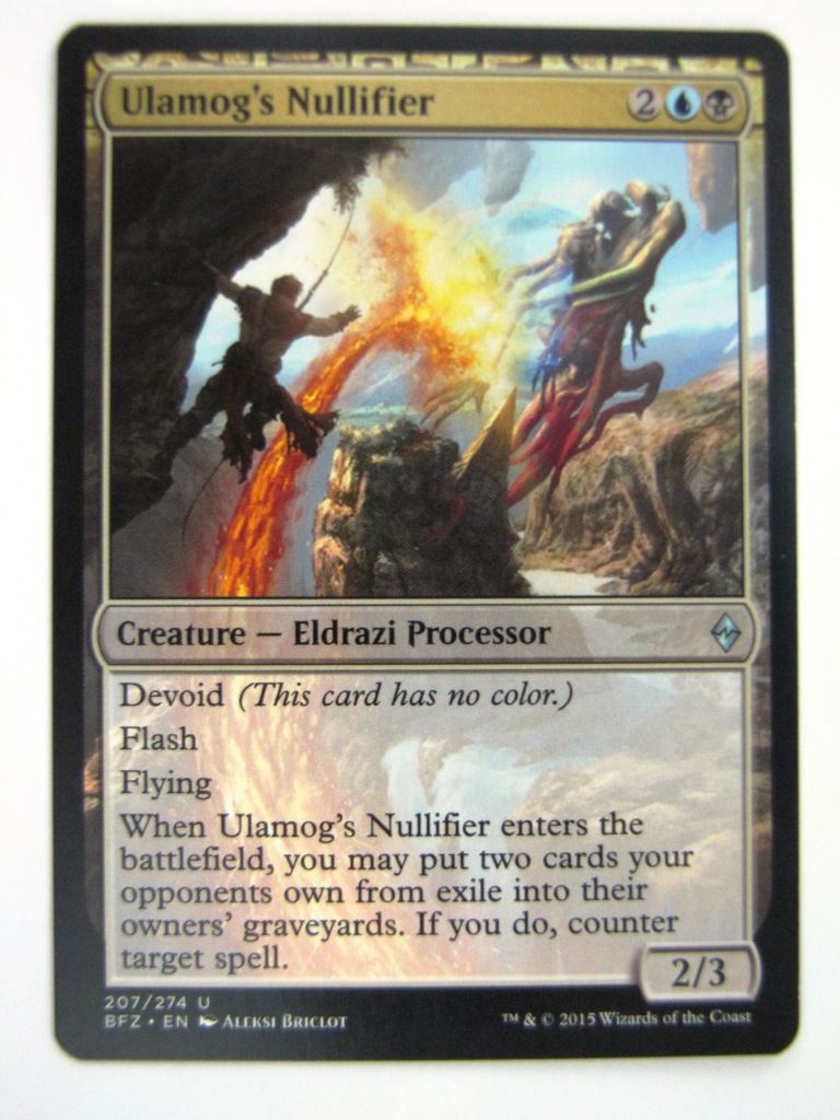 MTG Magic Cards: ULAMOG'S NULLIIER # 1F51