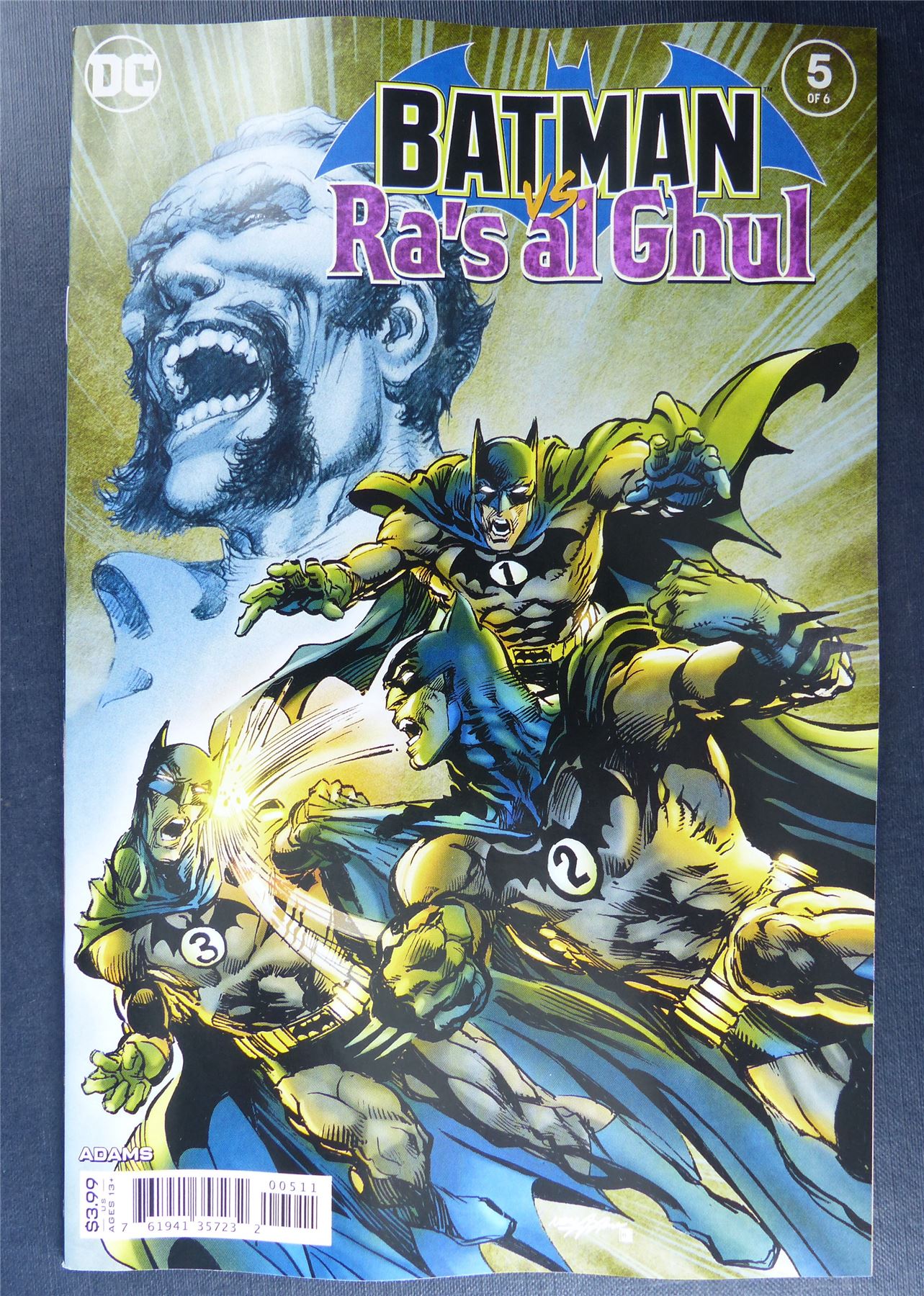 BATMAN vs Ra's al Ghul #5 - May 2021 - DC Comics #DJ