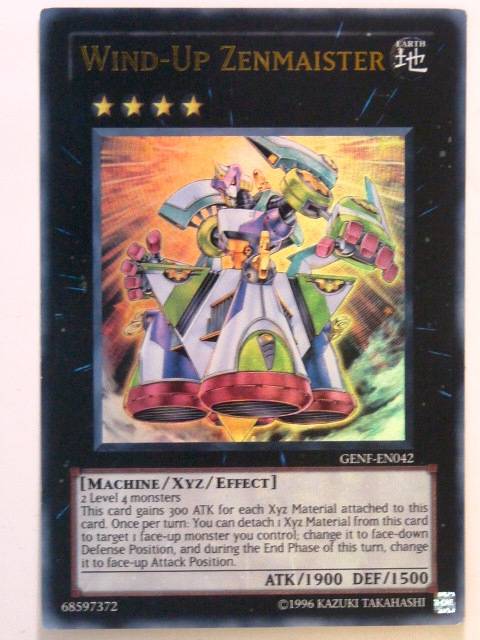 YU-GI-OH yugioh CCG - WIND-UP ZENMAISTER CT08