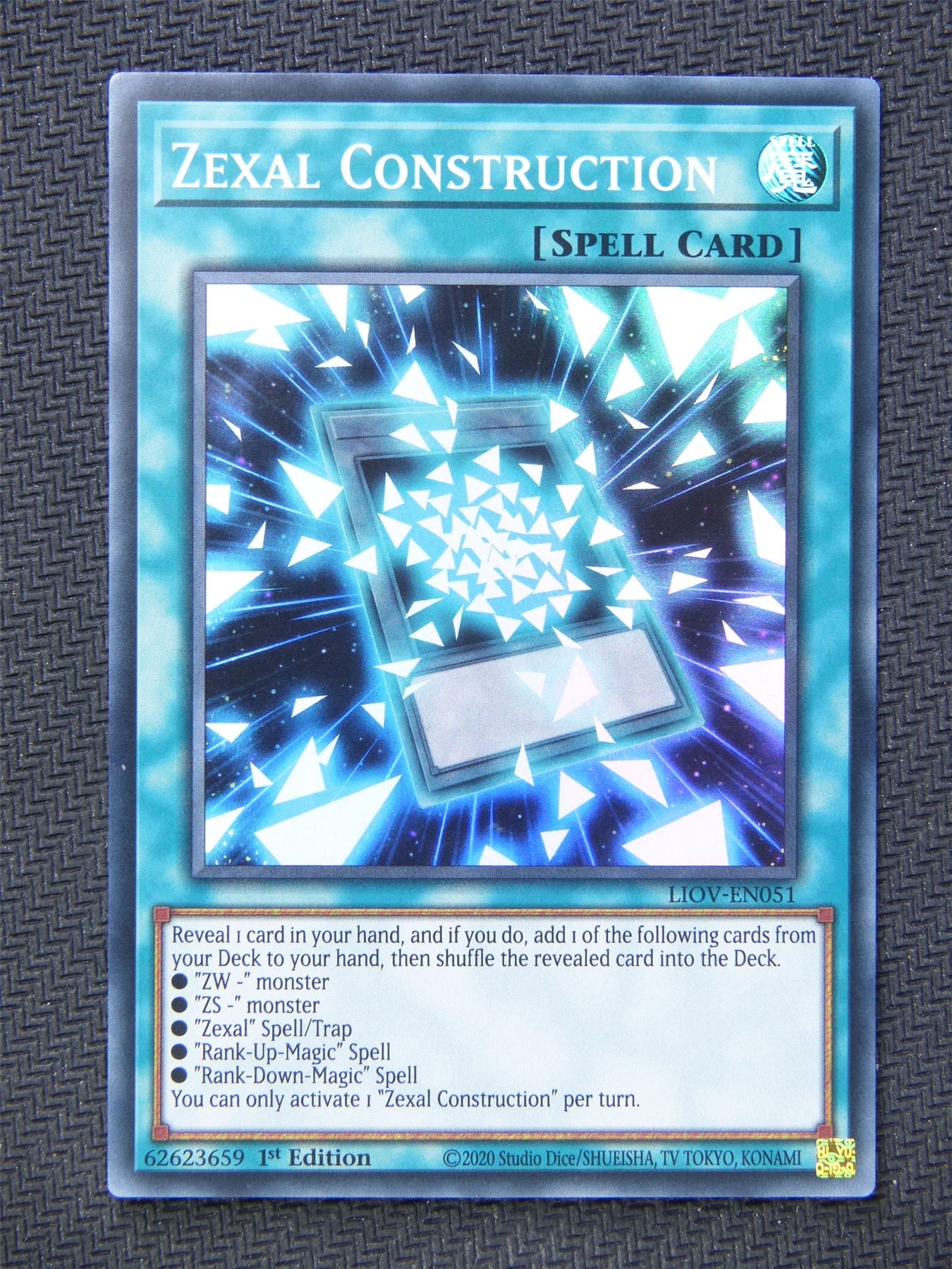 Zexal Contruction LIOV Super Rare - Yugioh Cards #5FO