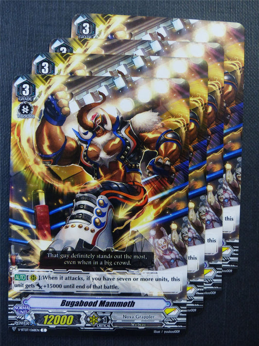 Bugabood Mammoth V-BT07 x4 - Vanguard Cards #UQ