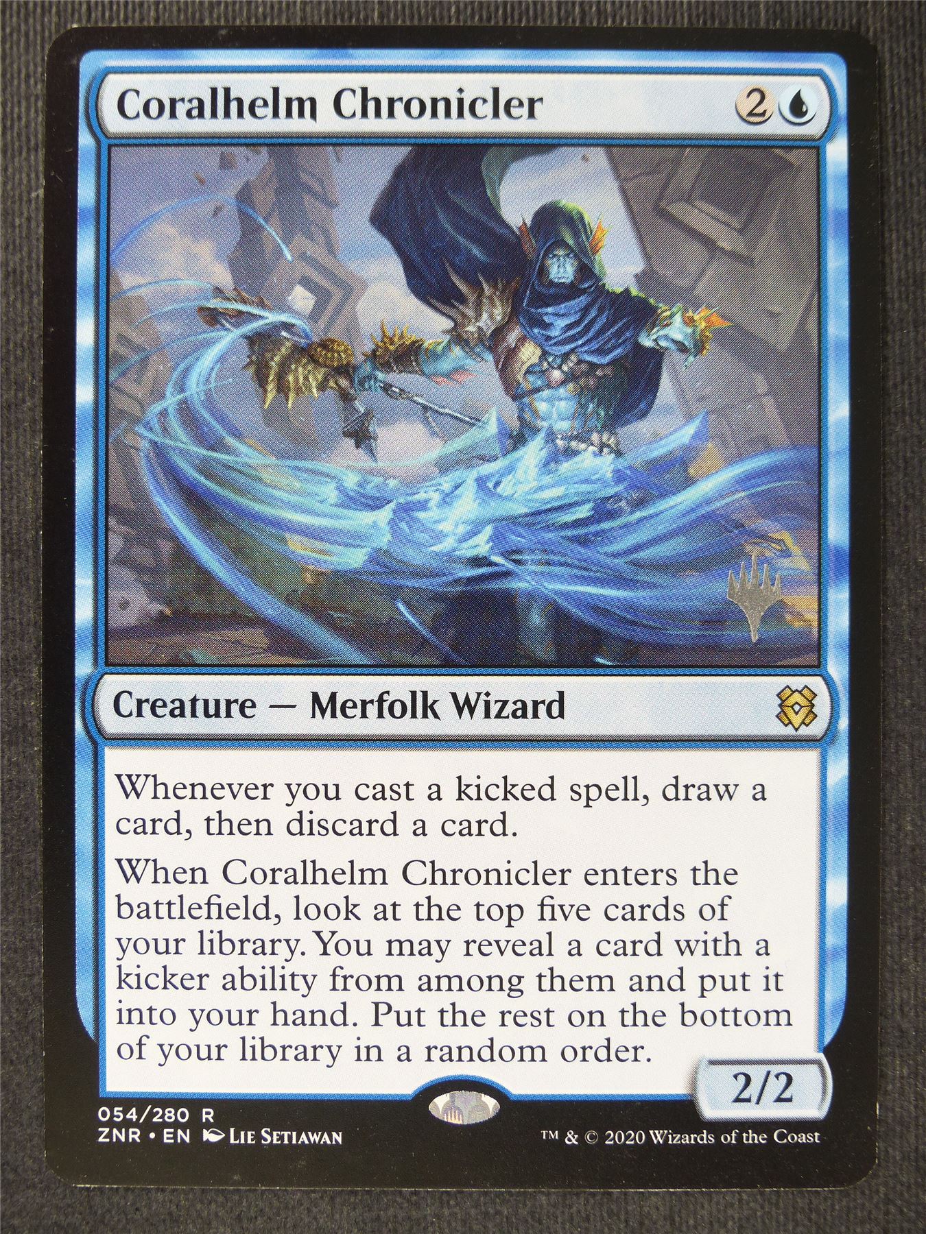 Coralhelm Chronicler Promo - Mtg Magic Cards #GU