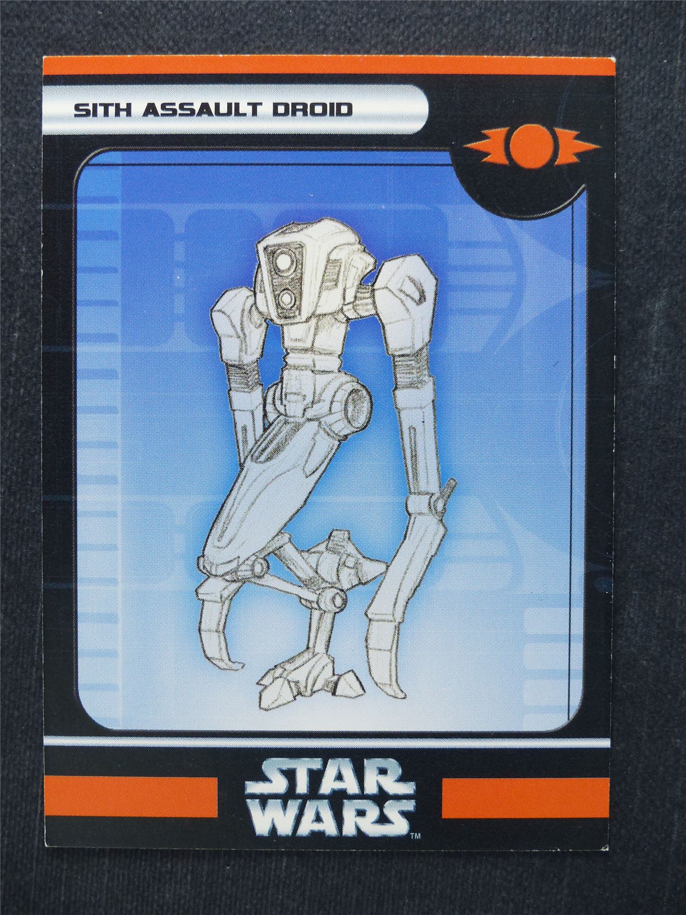 Sith Assault Droid 15/60 - Star Wars Miniatures Spare Cards #B7