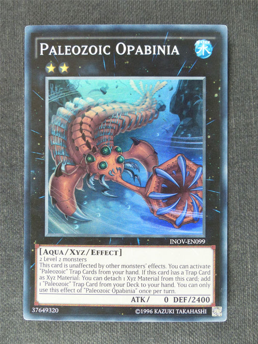 Paleozoic Opabinia INOV Super Rare - Yugioh Cards #SB