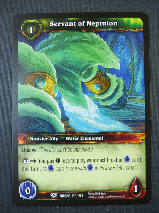 Servant of Neptulon 217/263 - WoW Card #1B6