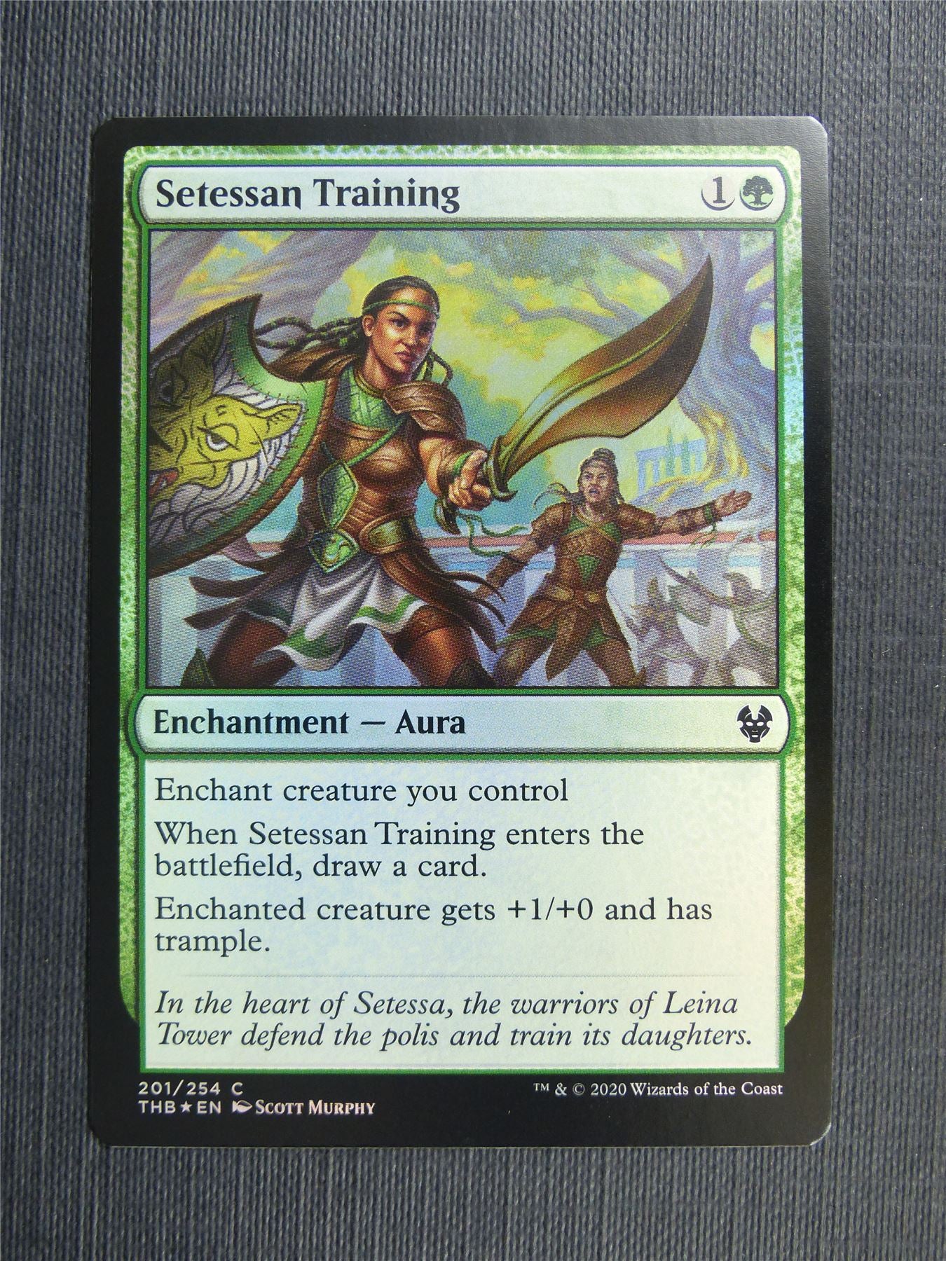 Setessan Training Foil - Theros Collector Ed - Mtg Magic Cards #3NM