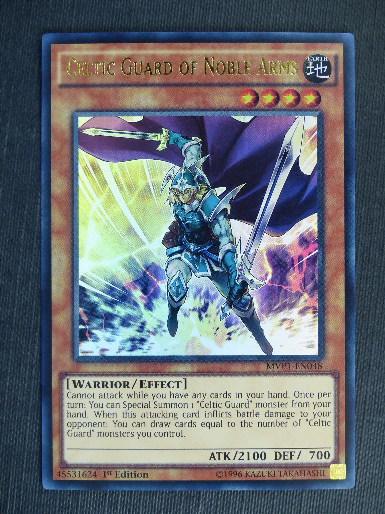 Celtic Guard of Noble Arms MVP1 Ultra Rare - 1st ed - Yugioh Cards #27A