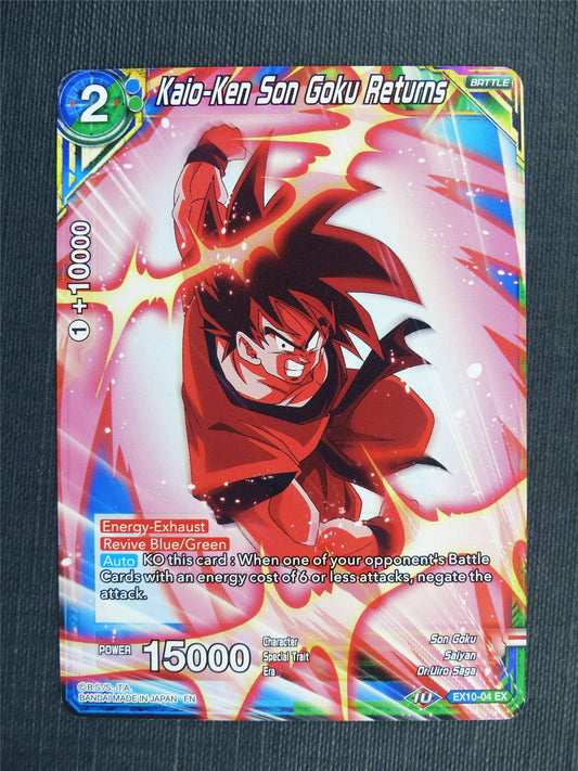 Kaio-Ken Son Goku Returns - Dragon Ball Super Cards #41T