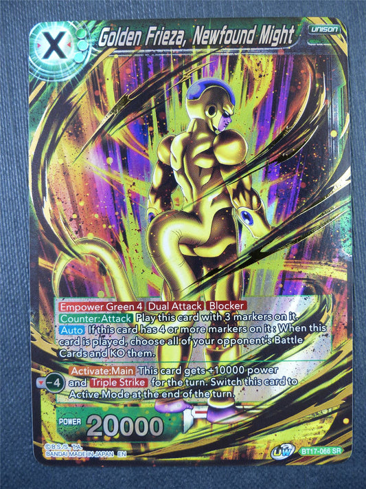 Golden Frieza Newfound Might SR - Dragon Ball Super Card #5AN