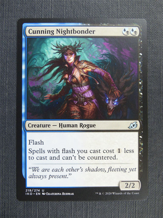 Cunning Nightbonder - IKO Mtg Card