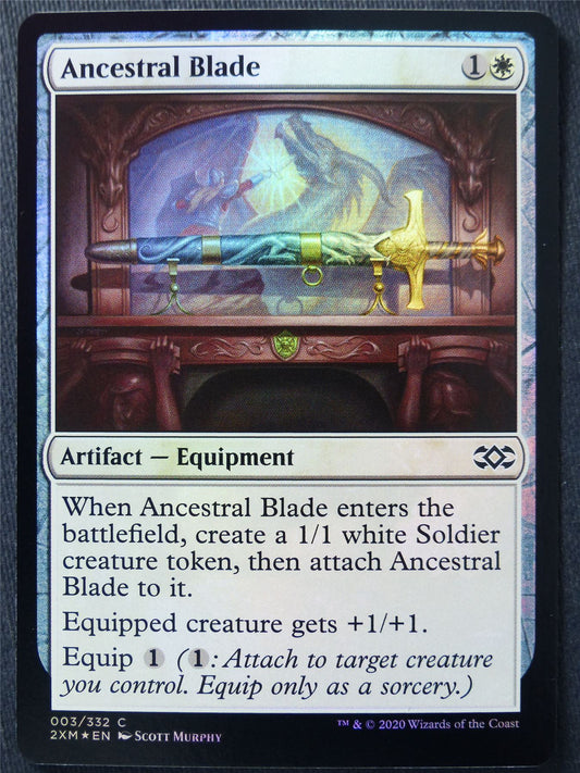 Ancestral Blade Foil - Mtg Magic Cards #E4