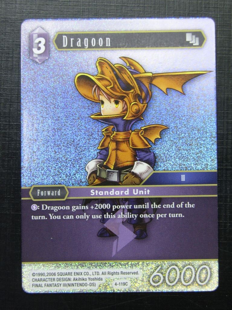 Dragoon 4-119C - Foil - Final Fantasy Card # 11C42