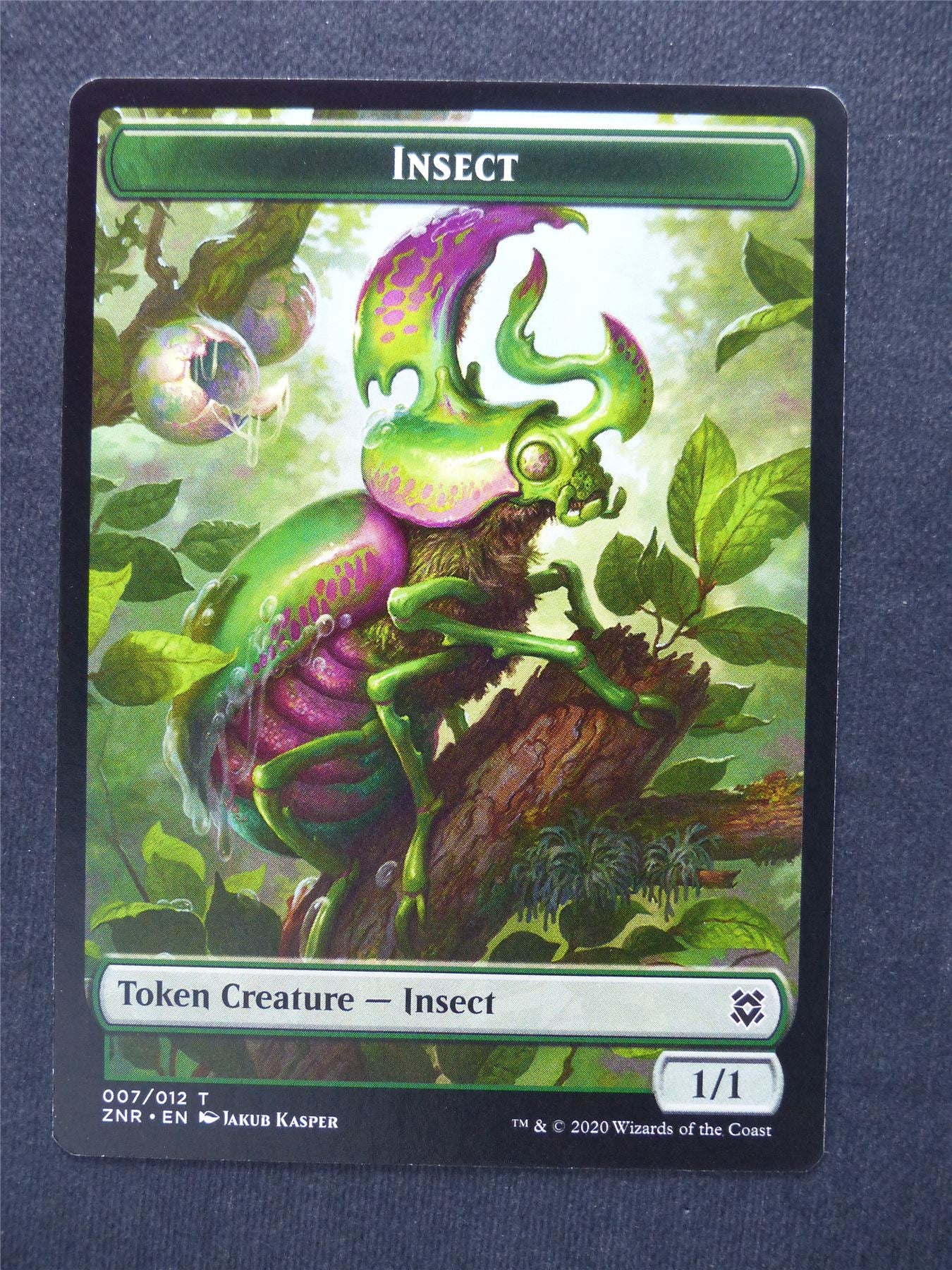 Insect Token - Mtg Magic Cards #8W