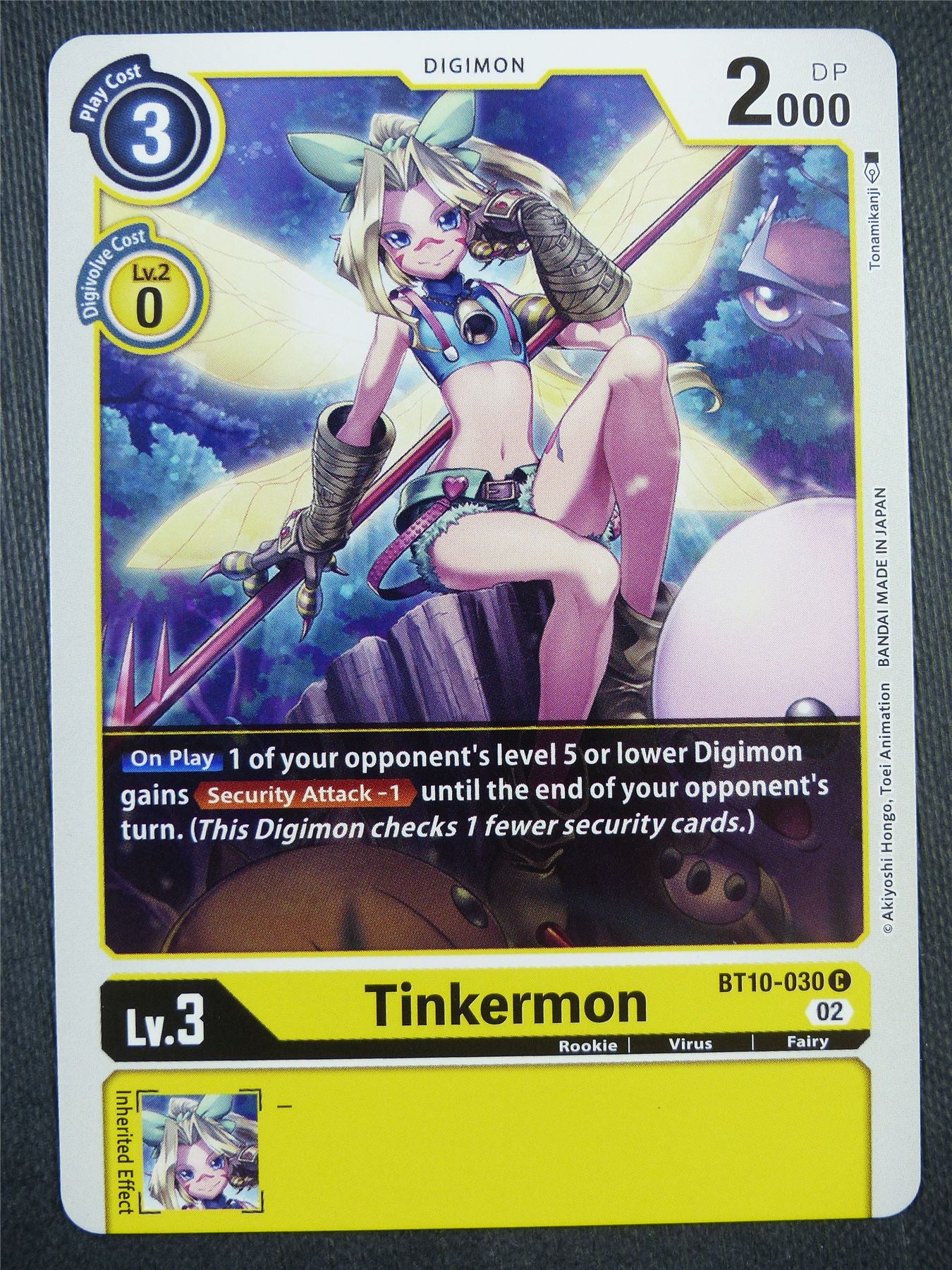 Tinkermon BT10-030 - Xros Encounter - Digimon Card #98O