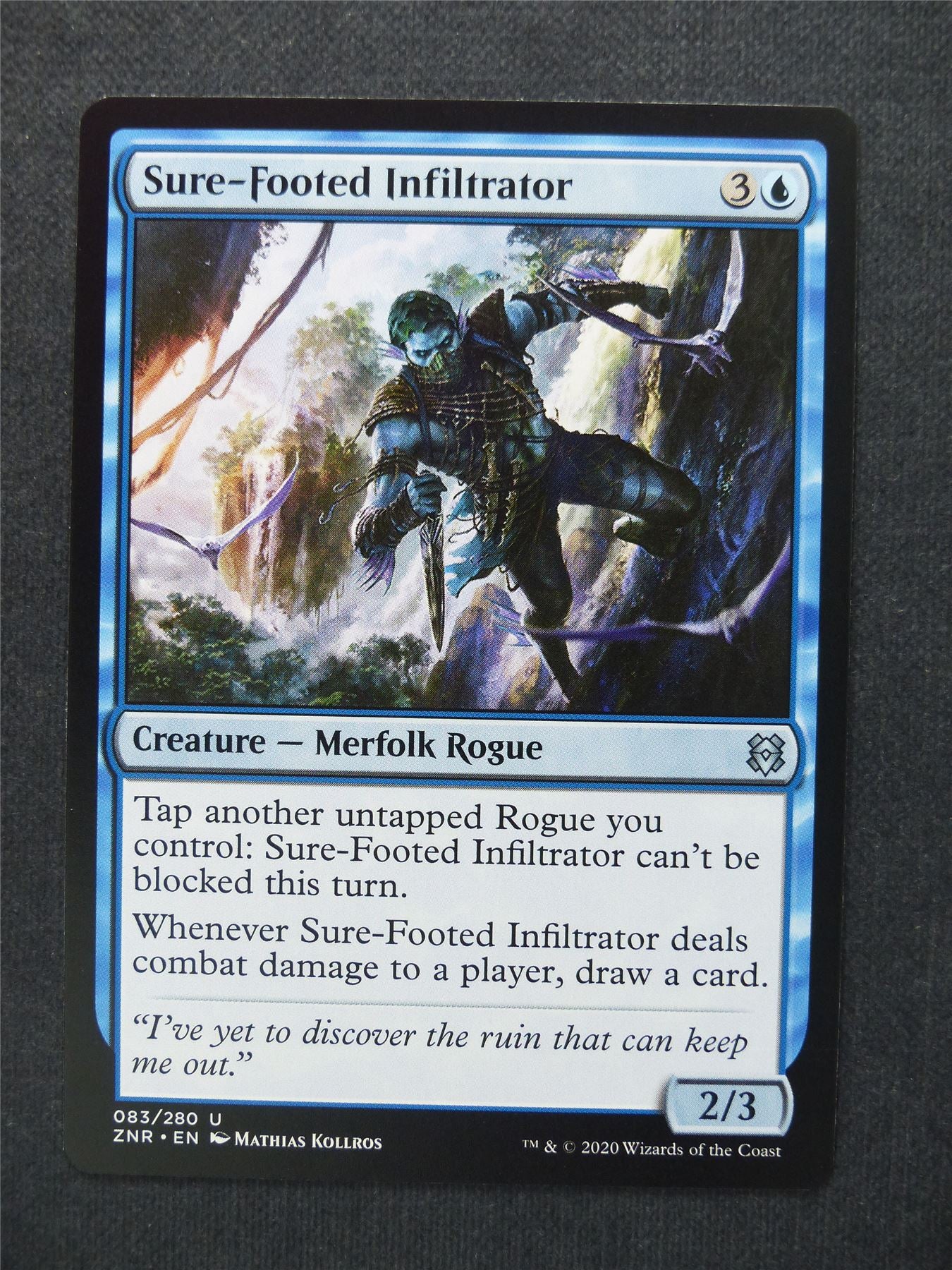 Sure-Footed Infiltrator - Mtg Magic Cards #92