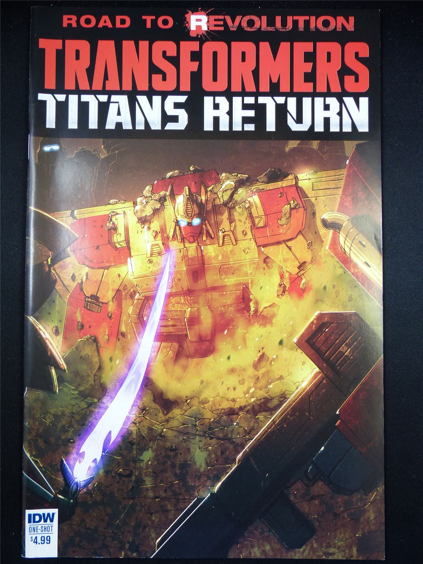 TRANSFORMERS: Titans Return One-Shot: Road to Revolution - IDW Comic #LX