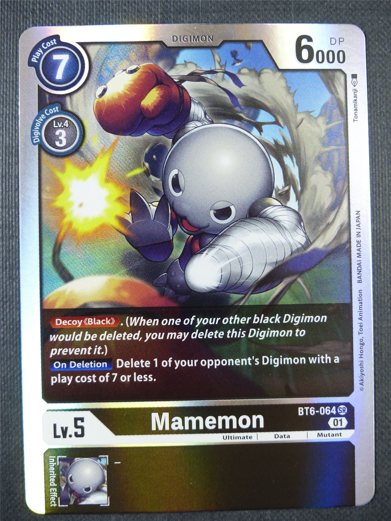 Mamemon BT6-064 SR - Digimon Card #6Z9