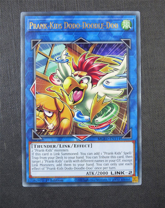 Prank Kids Dodo Doodle Doo MGED Rare 1st Ed - Yugioh Card #5FH