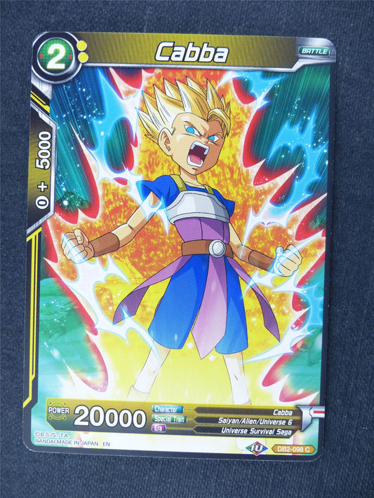 Cabba - Dragon Ball Super Cards #IZ