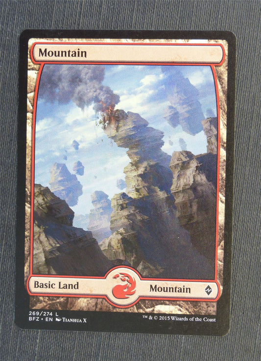 Mountain Full Art 269/274 - Mtg Magic Cards #5EH