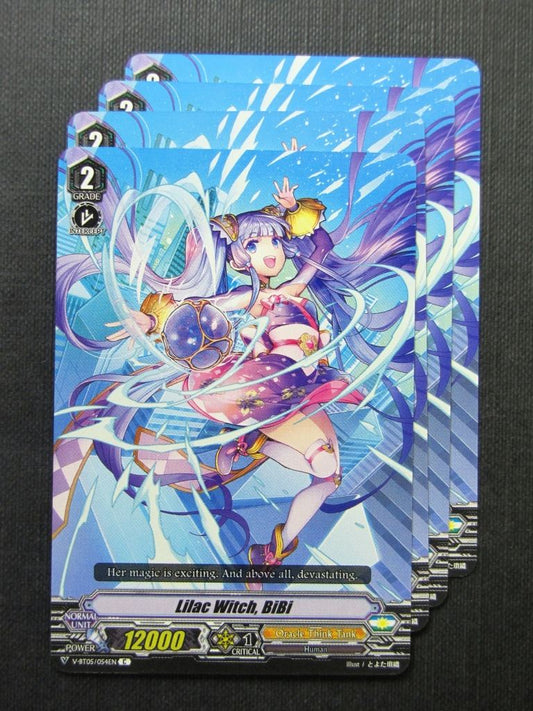 Lilac Witch BiBi x4 - V-BT05 - Vanguard Cards #C9