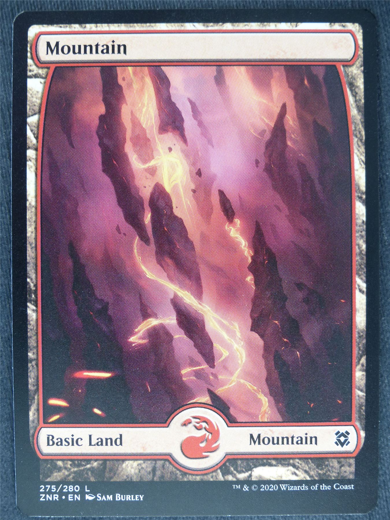 Mountain 275/280 Full Art Mint - Mtg Magic Cards #27
