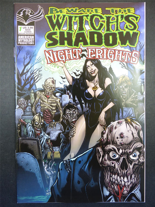 BEWARE the Witch's Shadow: Night Frights #1 - Aug 2022 - Mythology Comics #5JK