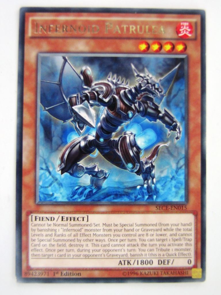 Yugioh Cards: INFERNOID PATRULEA SECE RARE # 4F69