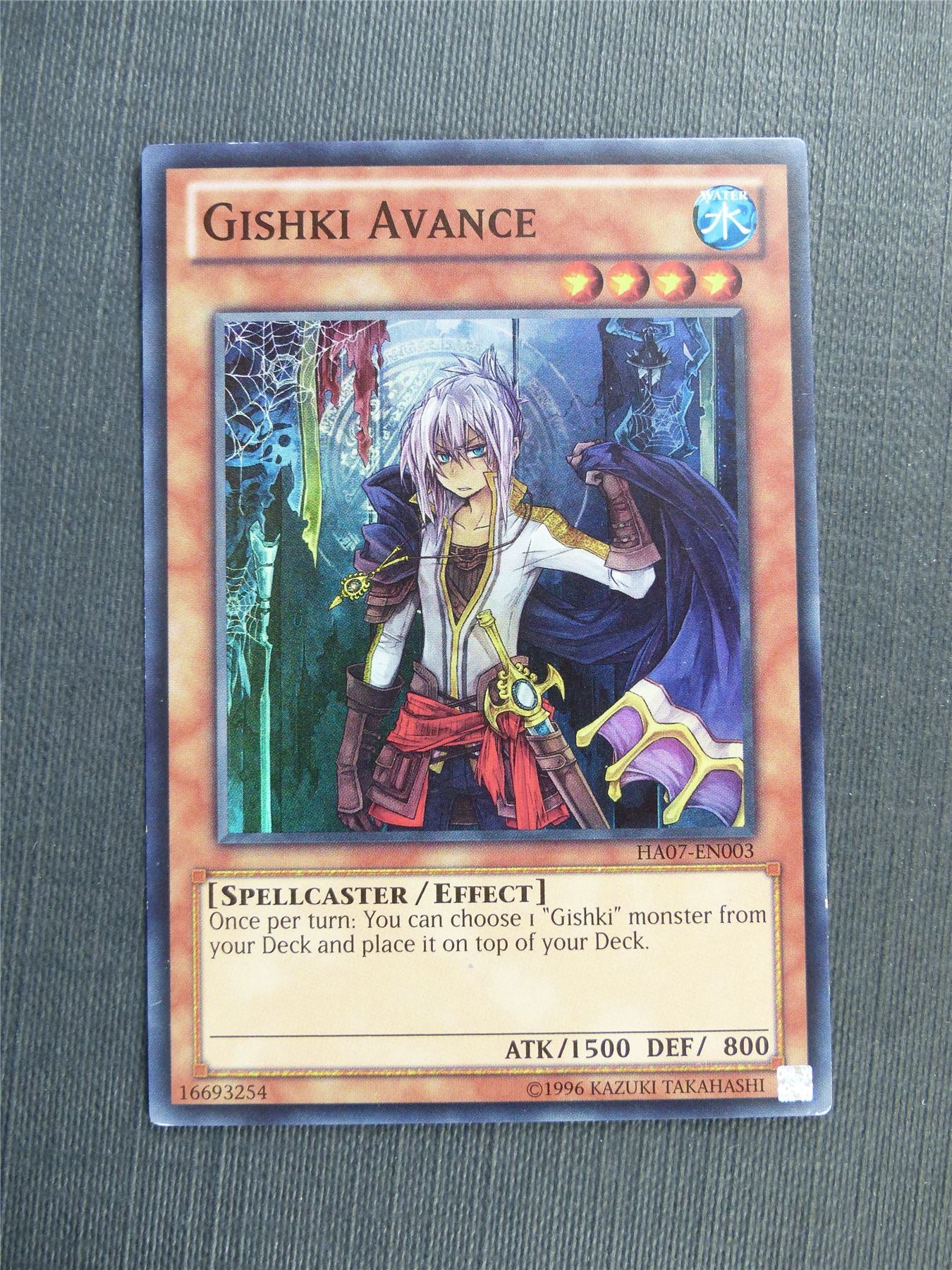 Gishka Avance HA07 Super Rare - 1st ed - Yugioh Cards #4LQ