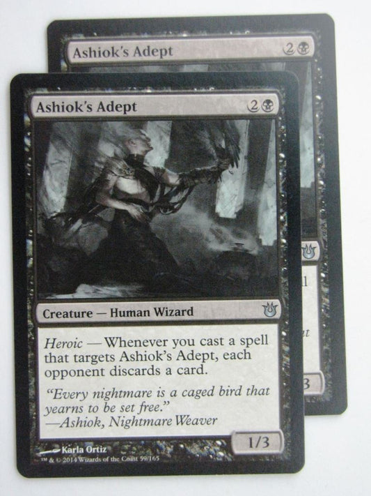MTG Magic Cards: ASHIOK'S ADEPT x2 Born of the Gods # 24E74