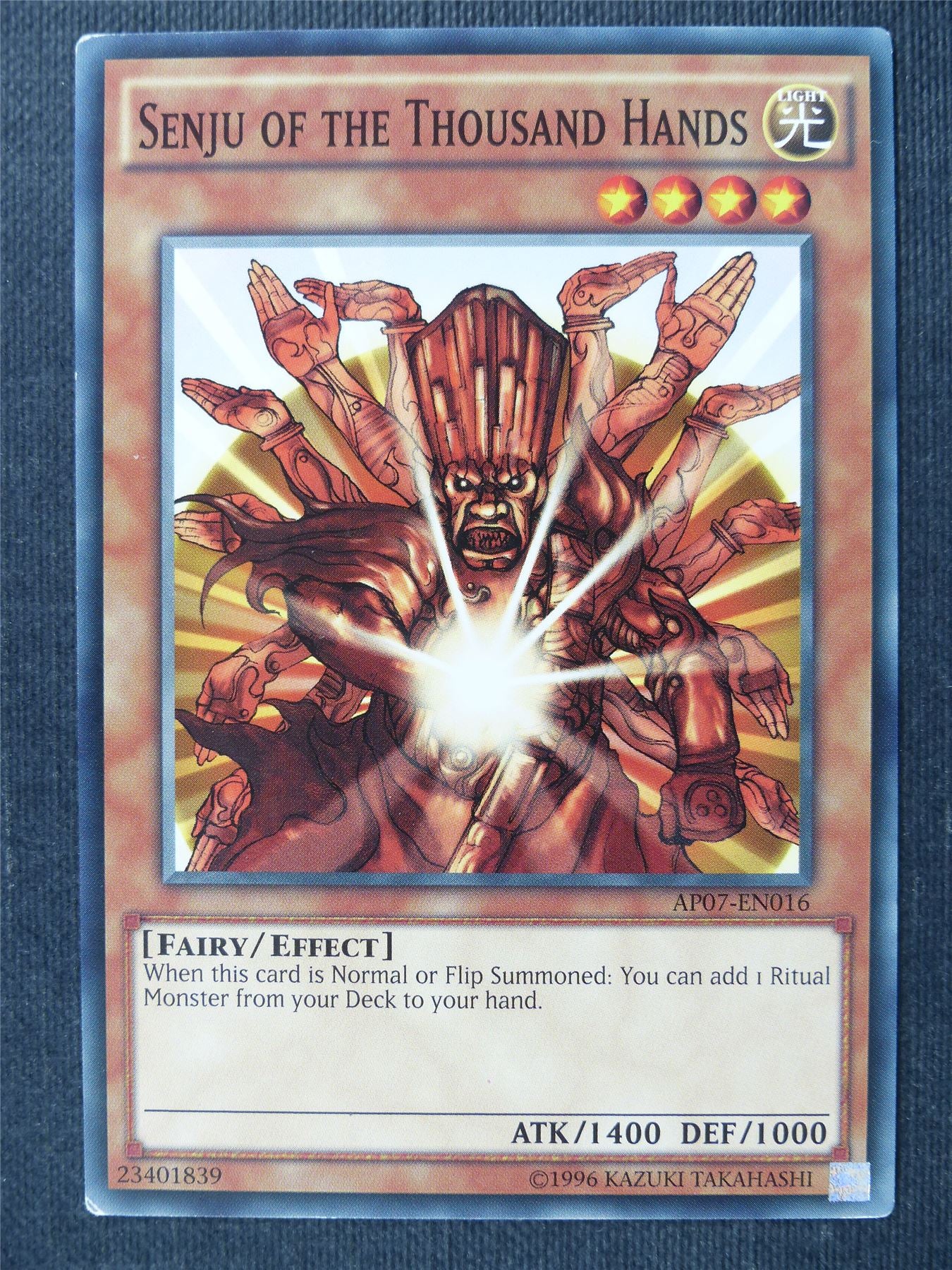 Senju of the Thousand Hands AP07 - Yugioh Cards #36S