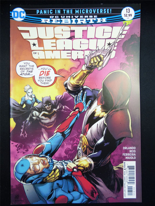 JUSTICE League of America #13 - DC Comics #JX