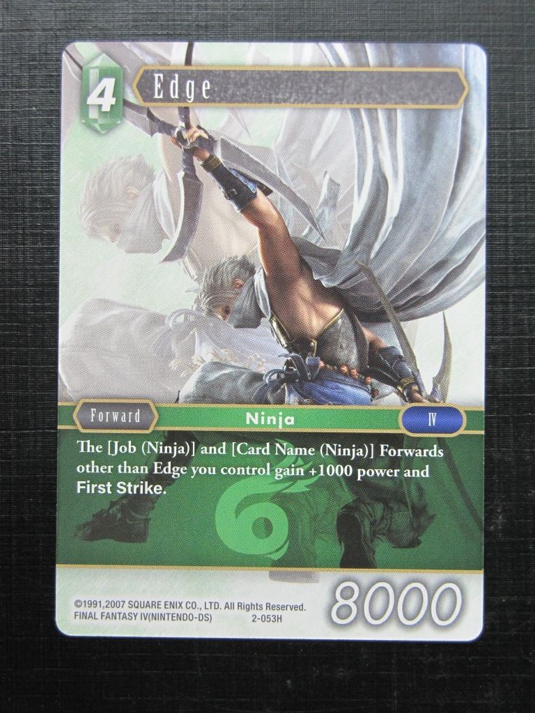 EDGE 2-053H - Final Fantasy Card # I53