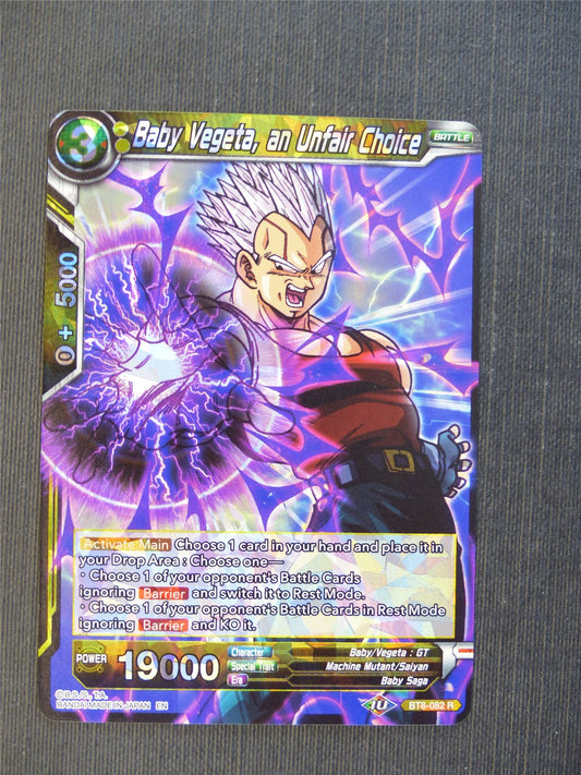 Baby Vegeta an Unfair Choice R - Dragon Ball Super Cards #4SH