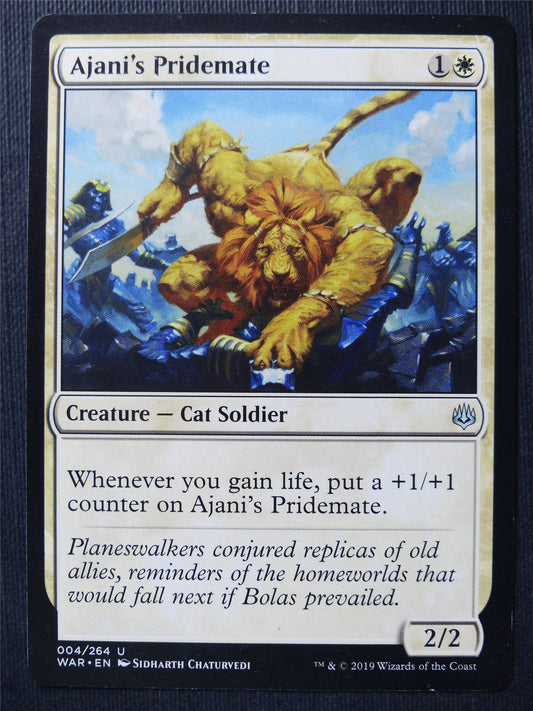 Ajani's Pridemate - Mtg Magic Cards #1GD