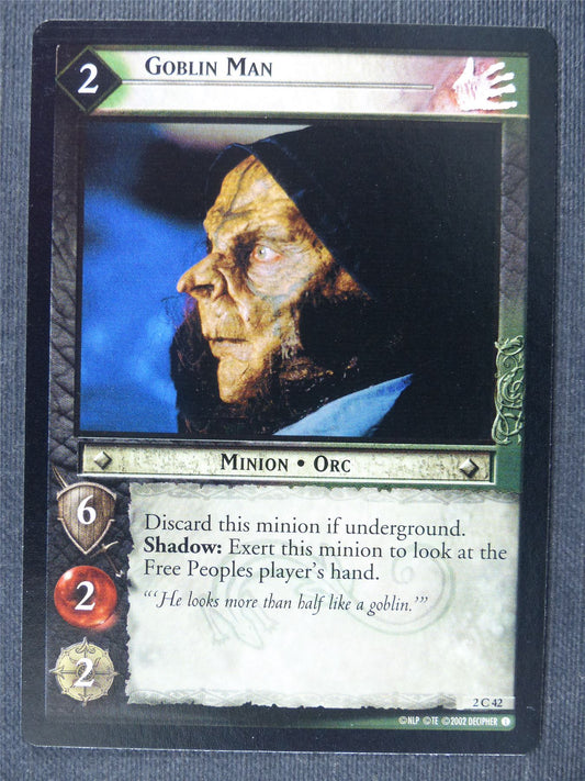 Goblin Man 2 C 42 - LotrR Cards #3E9