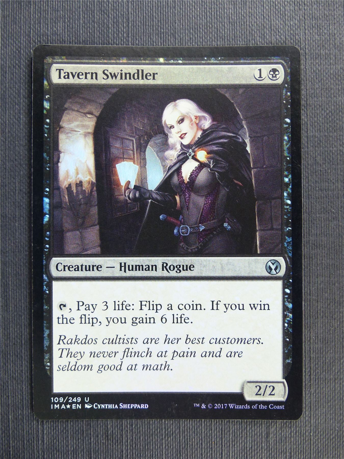 Tavern Swindler Foil - Mtg Magic Cards #3D0
