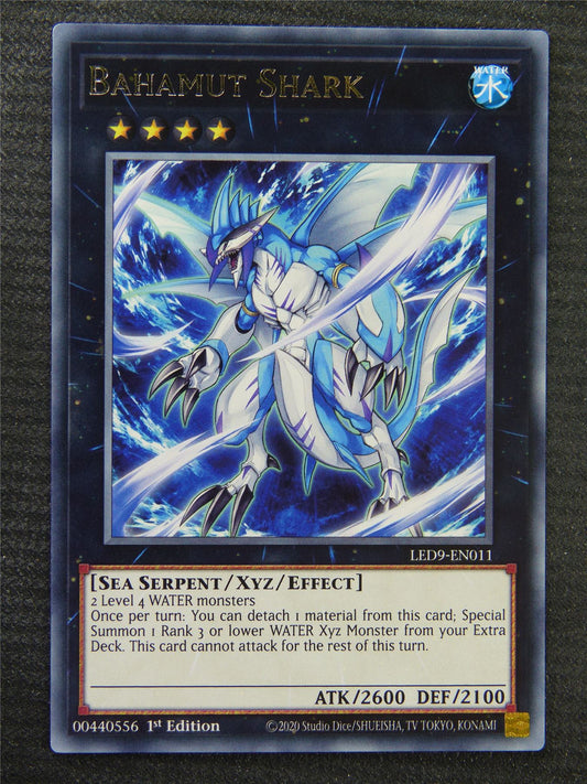 Bahamut LED9 Rare - 1st ed - Yugioh Card #8PT