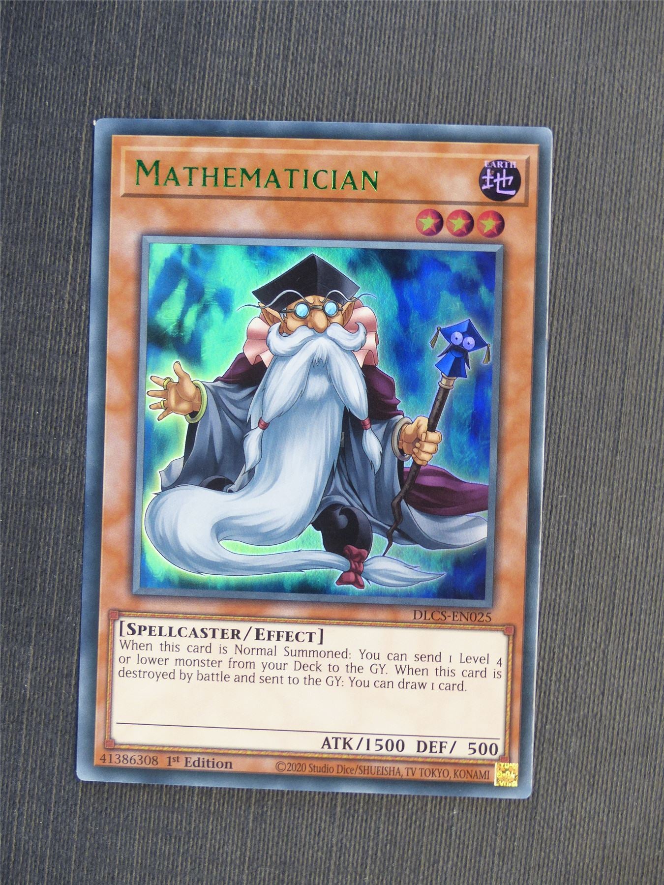 Mathematician DLCS green Ultra Rare - 1st ed - Yugioh Cards #5GV