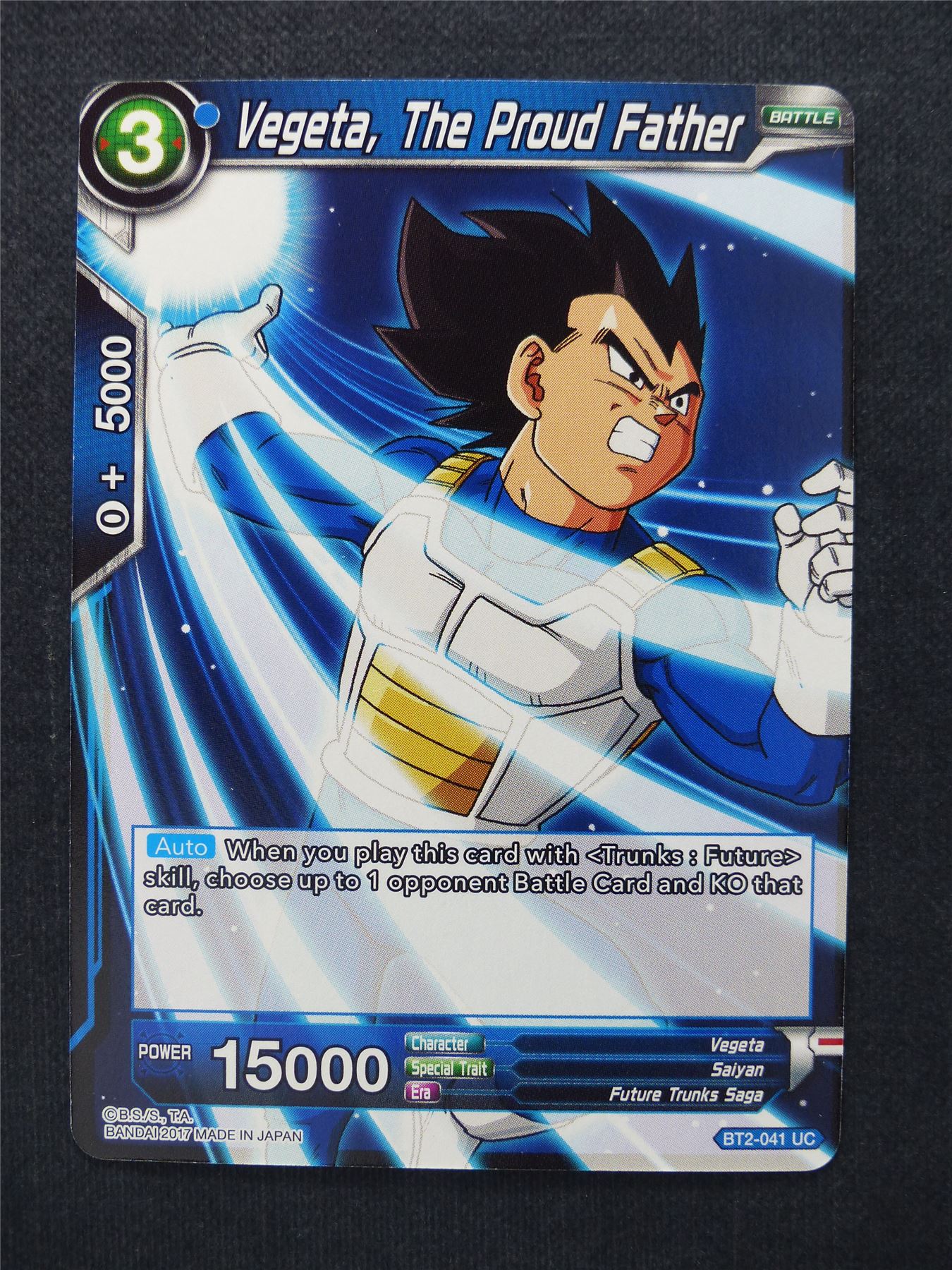 Vegeta the Proud Father - Dragon Ball Super Cards #WA