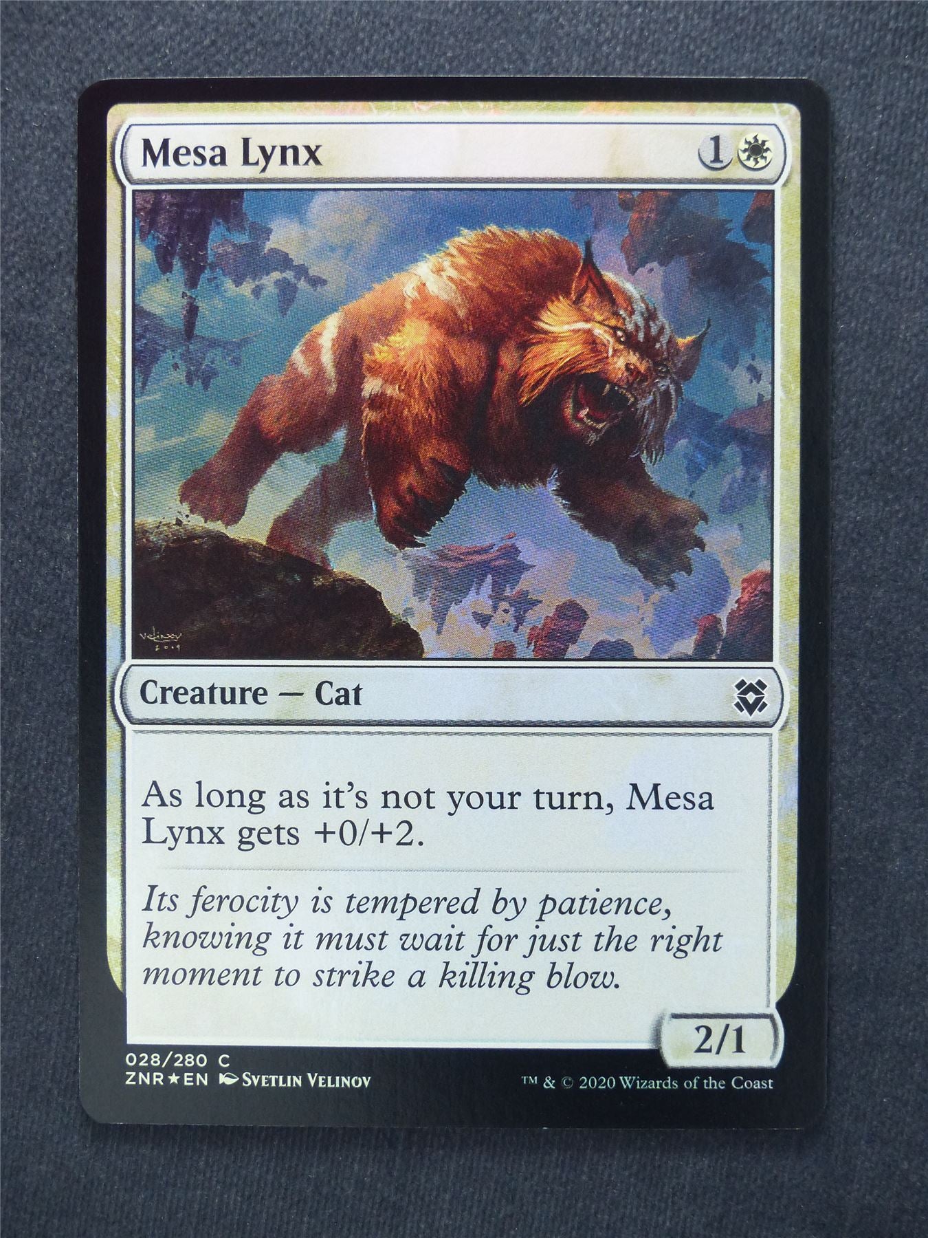 Mesa Lynx Foil - Mtg Magic Cards #JD