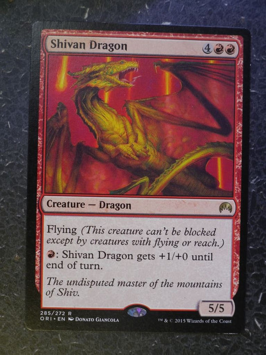 MTG Magic Cards: SHIVAN GRAGON RARE # 6H34