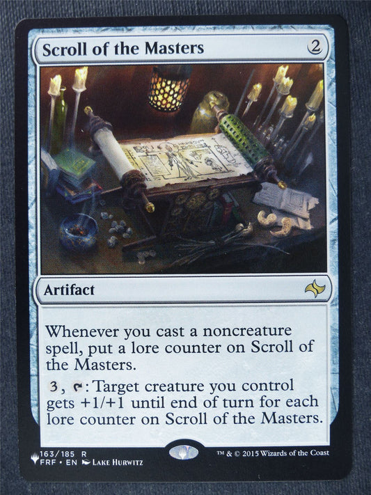 Scroll of the Masters - MH2 - Mtg Magic Cards #IJ