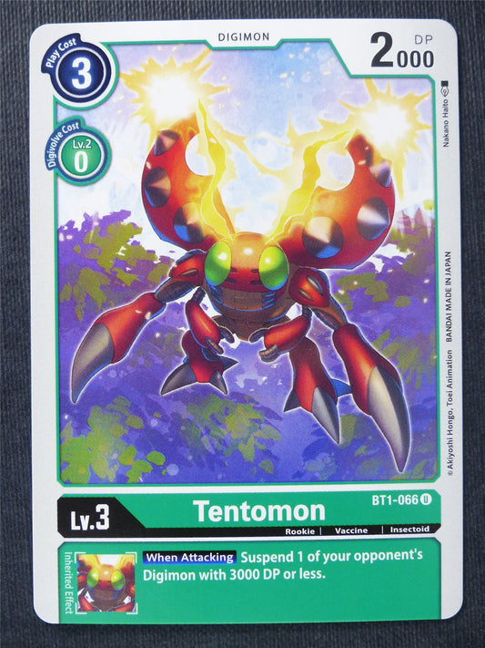 Tentomon BT1-066 U - Digimon Cards #R0