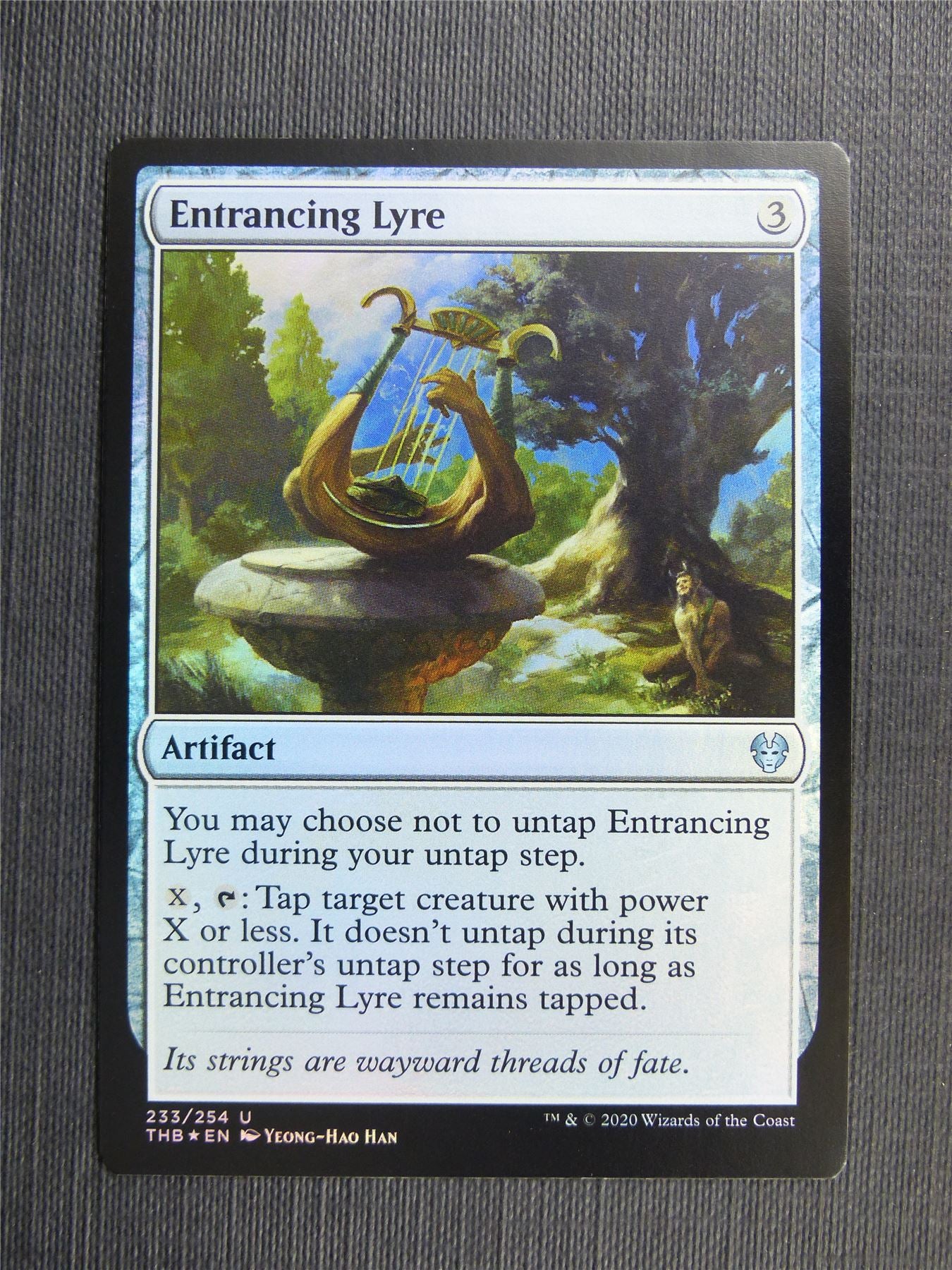Entrancing Lyre Foil - Theros Collector Ed - Mtg Magic Cards #3L9