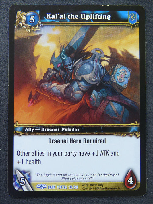 Kalai The Uplifting - Rare - World Of Warcraft #1MY