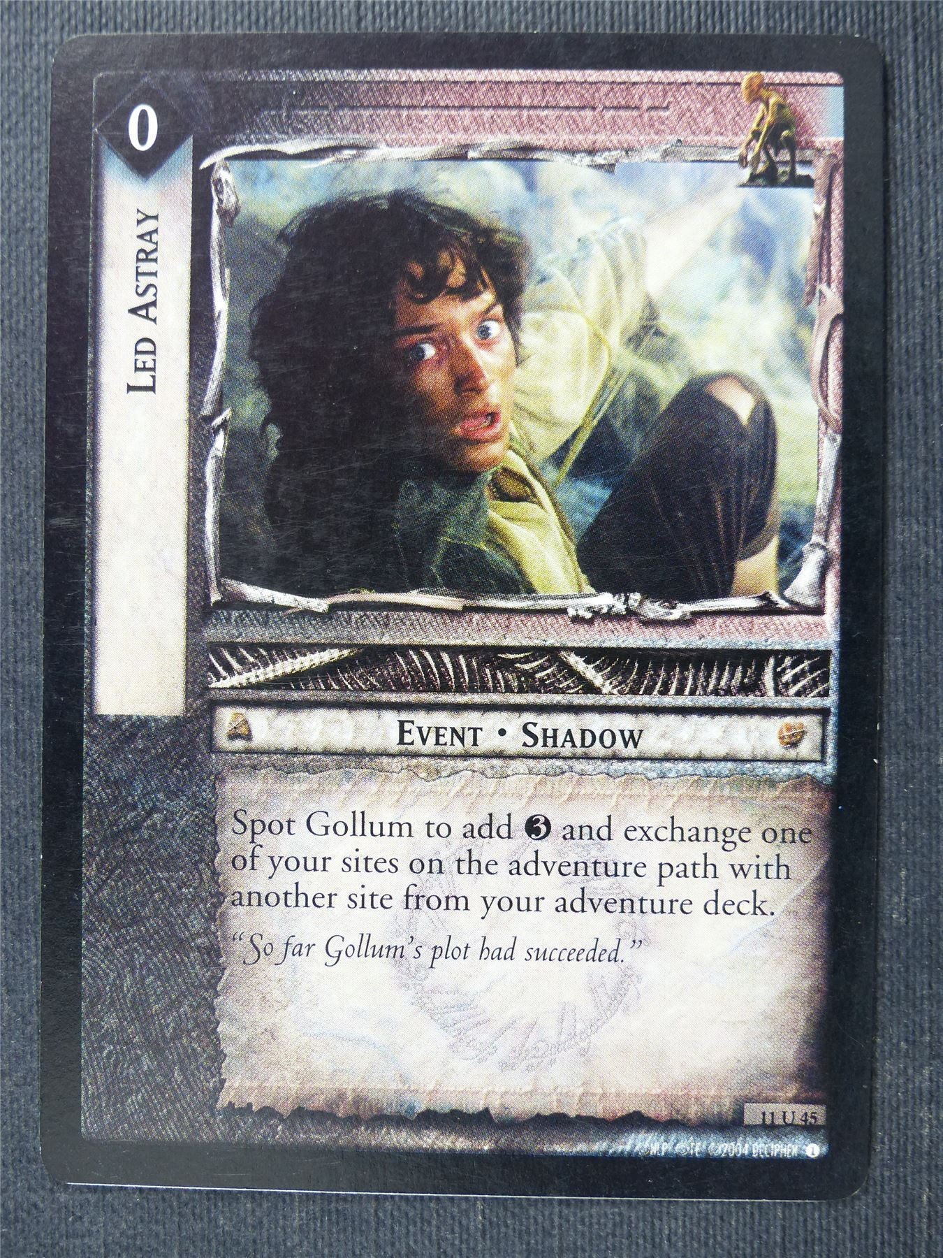 Led Astray 11 U 45 - LotR Cards #2U1