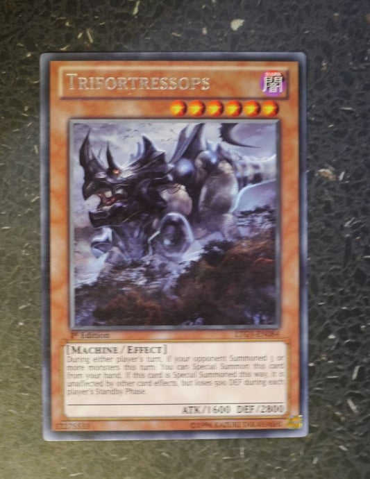 YuGiOh Cards: TRIFORTRESSOPS LTGY RARE # G94