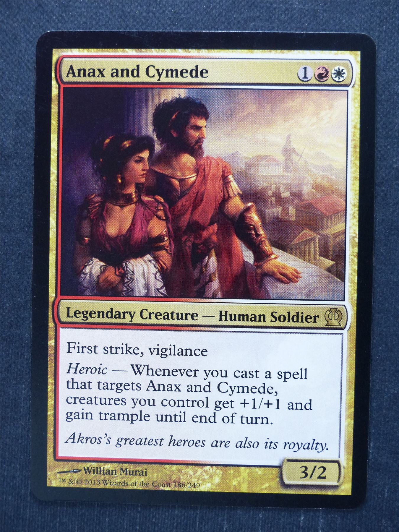 Anax and Cymede - Mtg Magic Cards #OX